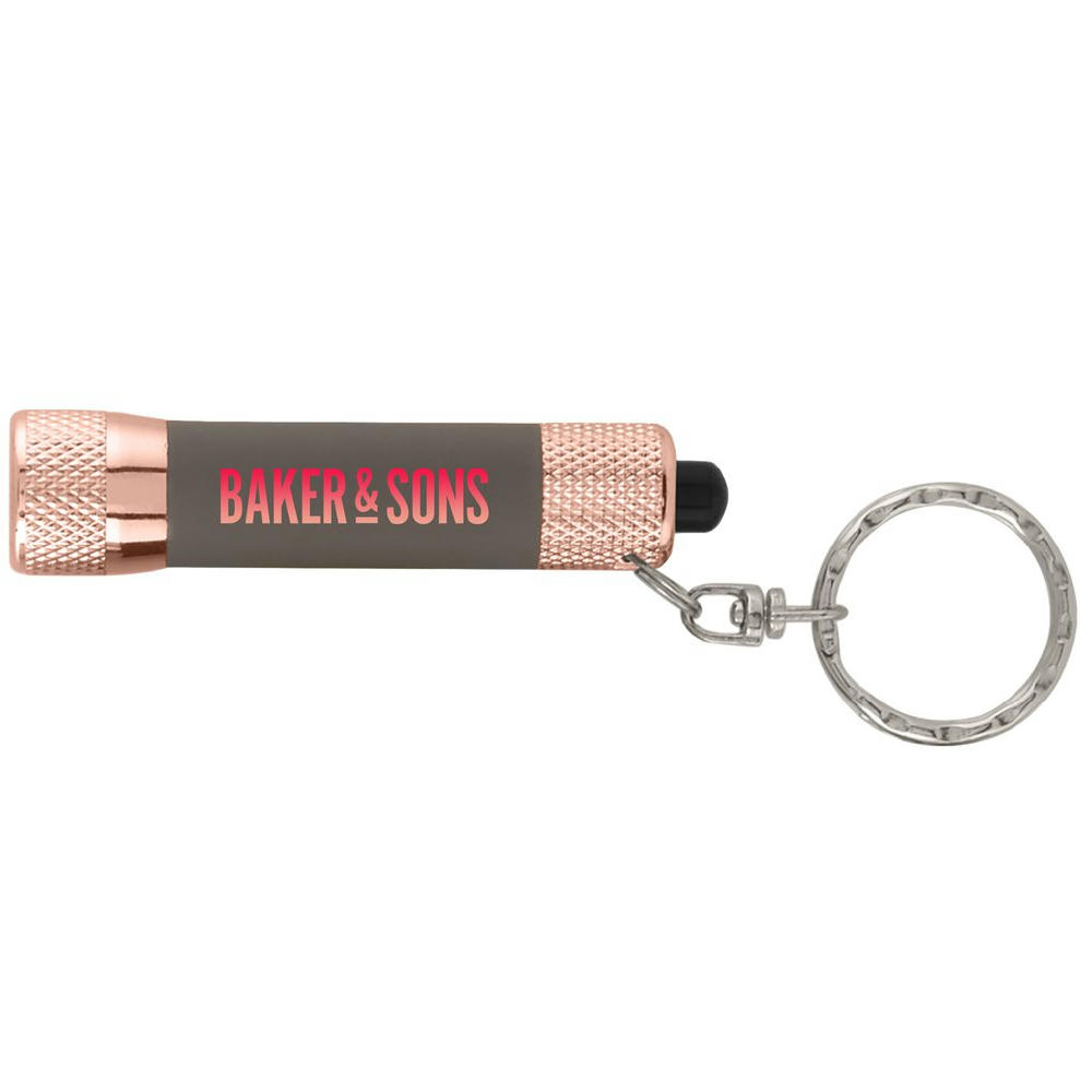 Product image McQueen Softy Roségold Taschenlampe Werbeartikel