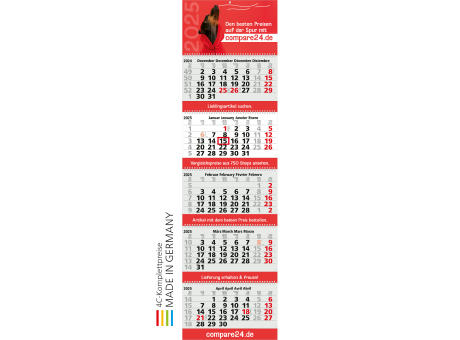 Product image 5-Monatskalender Grande Wire-O 5 Bestseller (Mehrblock) Werbeartikel