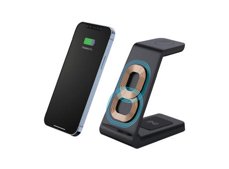 Urban Vitamin Fairfield 3-in-1 Charger aus RCS rPlastik Werbeartikel