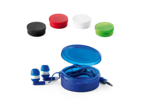 Product image GERMAIN. In-Ear Kopfhörer mit 1.2 Meter langem Kabel aus ABS Werbeartikel