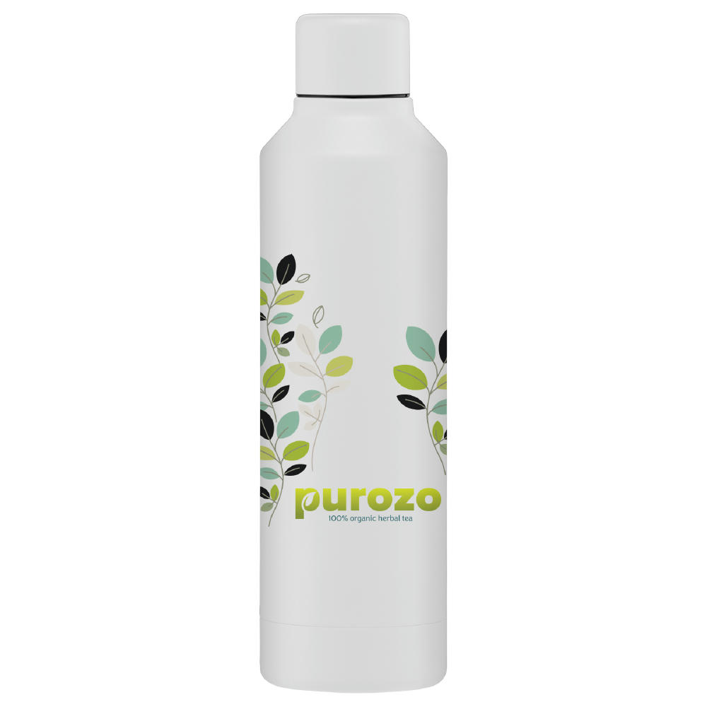 Olympus - 500 ml Edelstahlflasche - Kupferbeschichtet & Doppelwandig mit Drehverschluss Werbeartikel