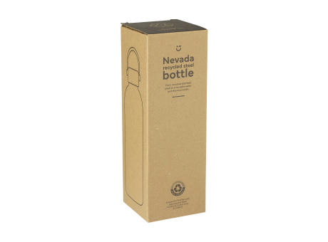 Nevada RCS Recycled Steel Bottle 500 ml Trinkflasche Werbeartikel