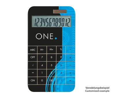 Solartaschenrechner REEVES-SPECTACULATOR Werbeartikel