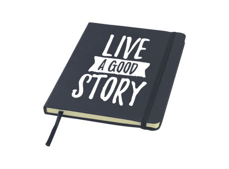 BudgetNote A5 Blanc Notizbuch bedrucken