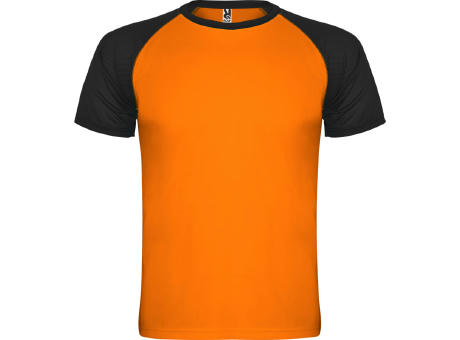 fluororange, schwarz