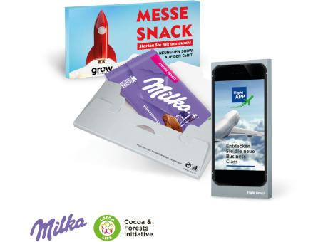 Schokoladentafel von Milka, 45 g Werbeartikel