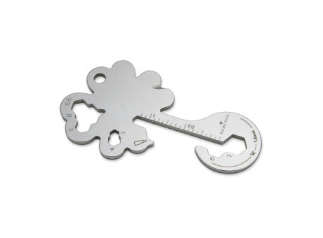 ROMINOX® Key Tool // Lucky Charm - 19 functions (Kleeblatt Glücksbringer) Werbeartikel