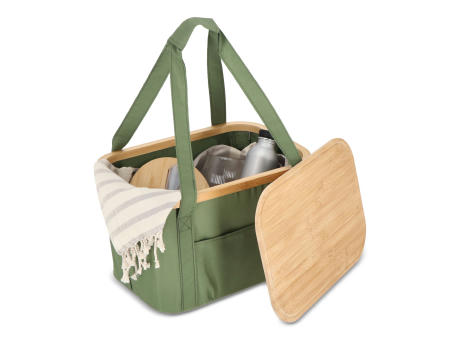 InSideOut faltbar (Kühlung) Korb Sogne 38 x 26 x 25cm rPET Werbeartikel