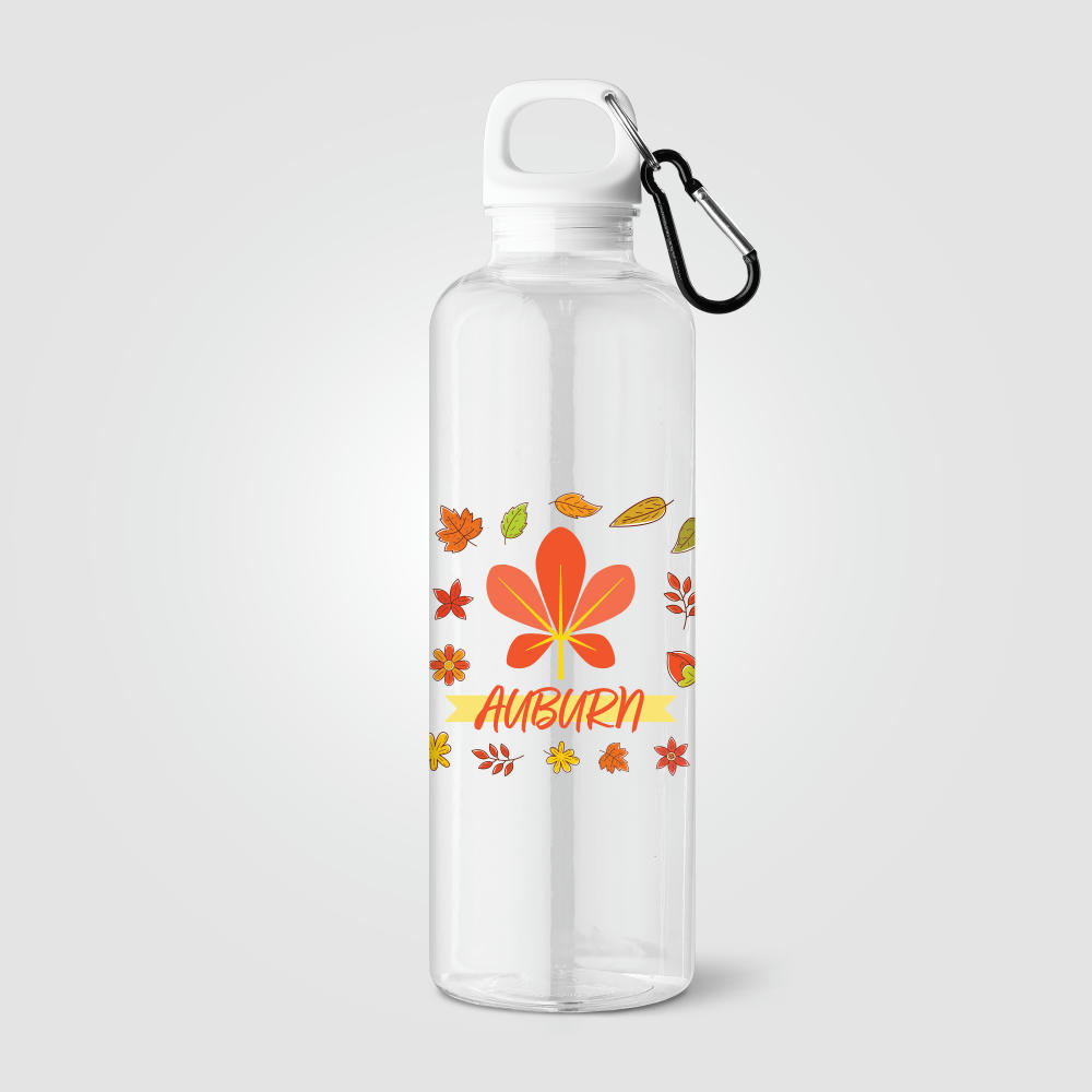 Doli Fahrradflasche mit Schraubverschluss und Karabinerclip aus rPET  – 740 ml Werbeartikel