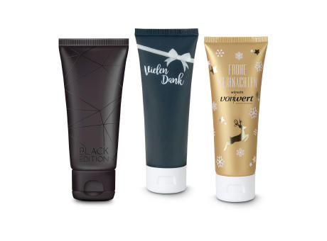 Pflegetube Vielen Dank - 75 ml Hand- & Nagelcreme ALOE VERA SENSITIV Werbeartikel