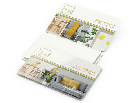 Product image Haftnotiz Multi-Card White Recycling, mikroperforierter Umschlag Werbeartikel