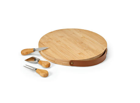 Duchamp Brett Bambus 4-teilig Werbeartikel