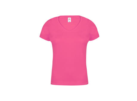 Frauen Farbe T-Shirt Iconic V-Neck bedrucken