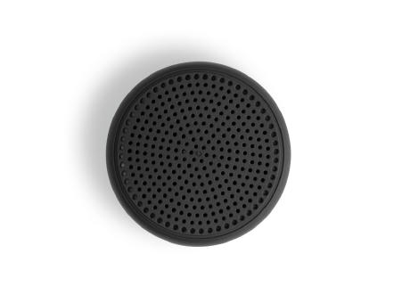 TURING. Lautsprecher 3W mit 4 Stunden Akkulaufzeit aus recyceltem ABS (100 % rABS) Werbeartikel