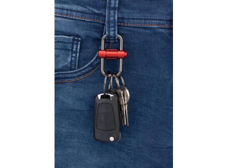 TROIKA Schlüsselanhänger 2-WAY KEY bedrucken