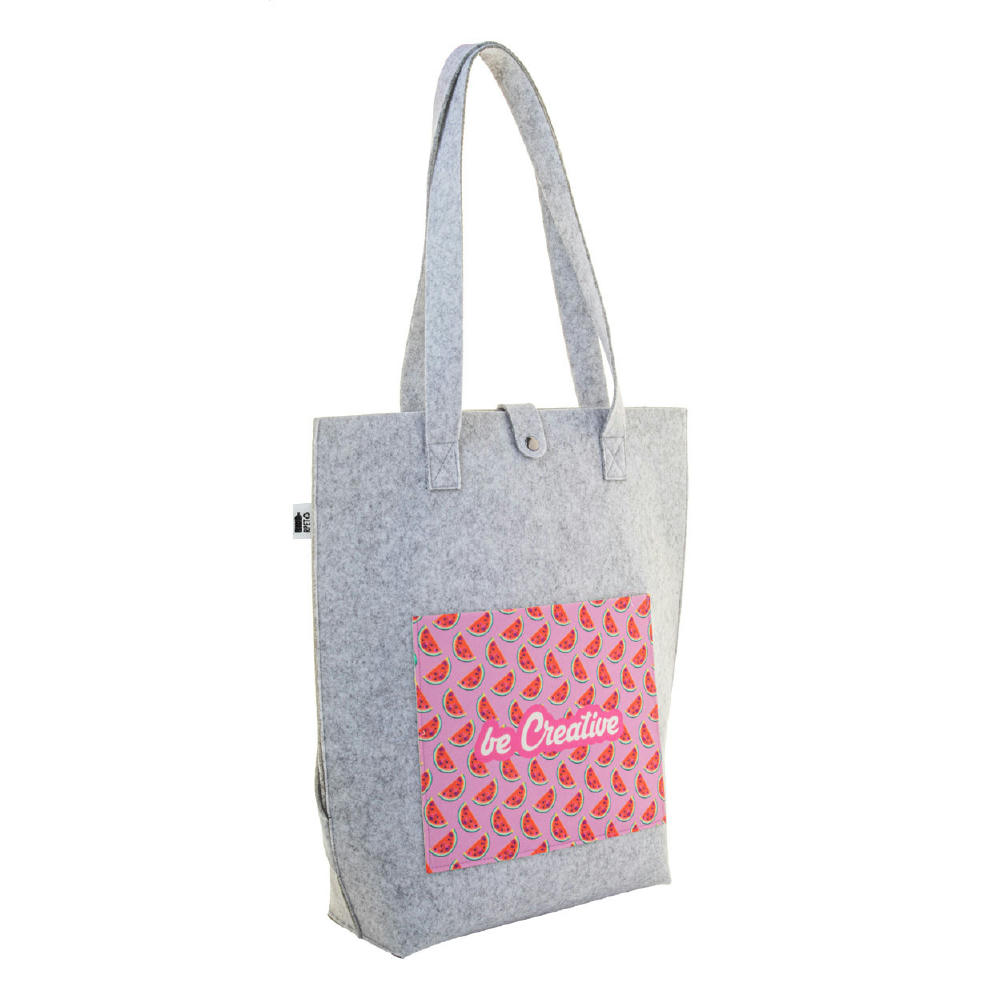 Product image individuelle RPET Schultertasche CreaFelt Toteback Werbeartikel