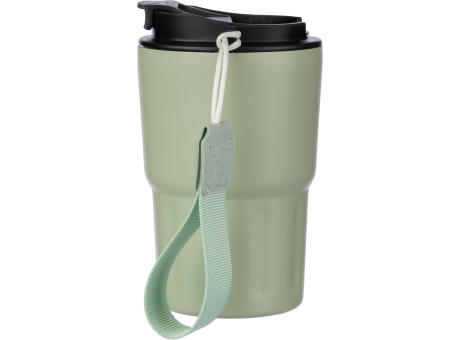 Doppelwandiger Becher aus Edelstahl Louisa bedrucken