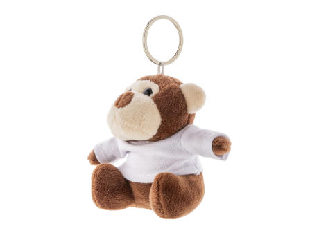 Plüsch-Affen-Schlüsselanhänger ApeFob bedrucken