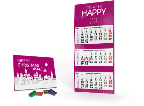 Product image JINGLE Weihnachtsdekorationen aus Holz, Weihnachtsbaum Werbeartikel