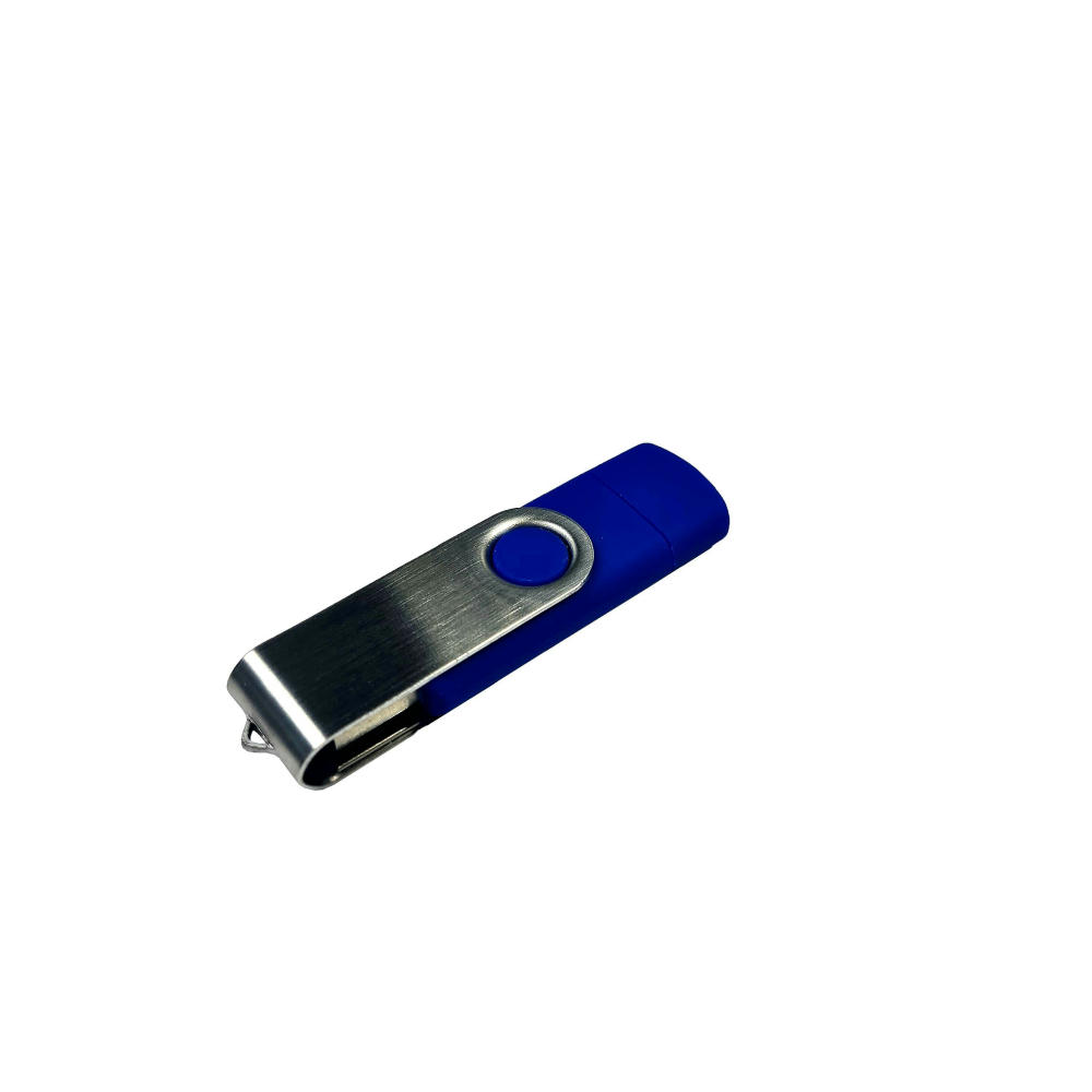 USB-Stick OTG C05 4 in 1 USB 3.0 Flash Disk   8 GB Blau Werbeartikel