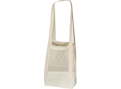 Product image Baumwolltasche mit gehäkeltem Mittelteil bedrucken