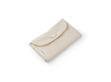 BEIRUT. Faltbare Tasche aus Baumwolle (50%), receycelte Baumwolle (30%) und Polyester (20% rPET) (140 g/m²) bedrucken