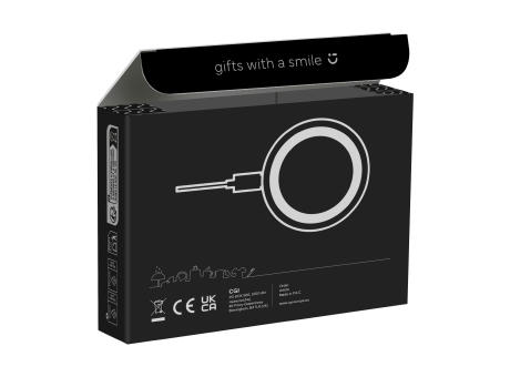 All-in-one RCS Recycled 15W Magnetic Wireless Charger bedrucken