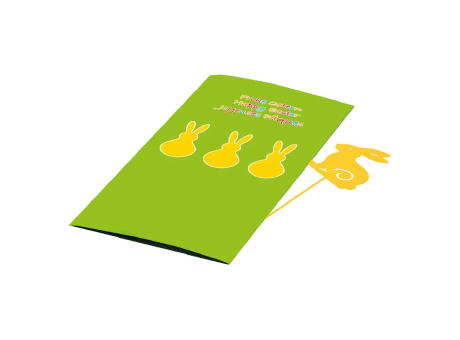 Product image Osterkarte Hasen-Stecker Werbeartikel