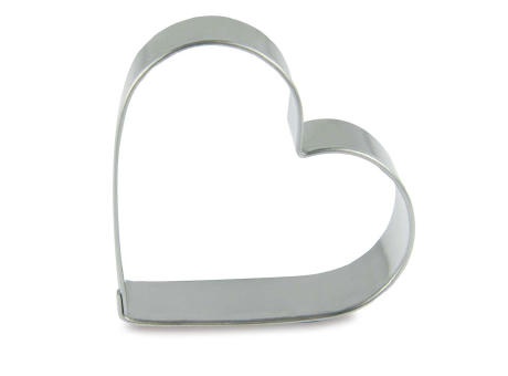 Backförmchen mit Leckerli-Rezeptblock Herz Werbeartikel