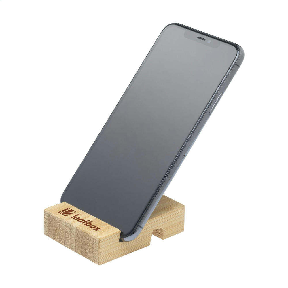 Product image Supporto Bamboo Handyhalterung Werbeartikel