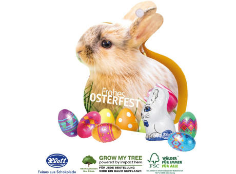 Product image WERBE-HASE MIT SCHOKOLADENMISCHUNG VON KLETT Werbeartikel