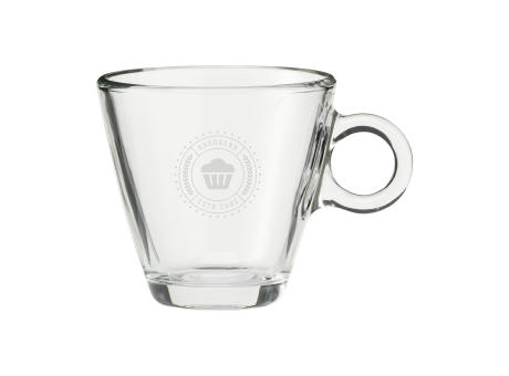 Lugano Kaffeeglas 230 ml Werbeartikel