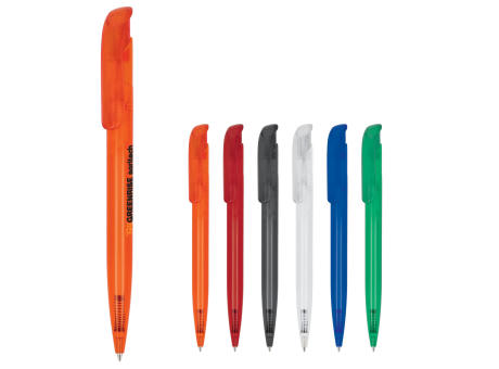 Kugelschreiber Atlas transparent Werbeartikel