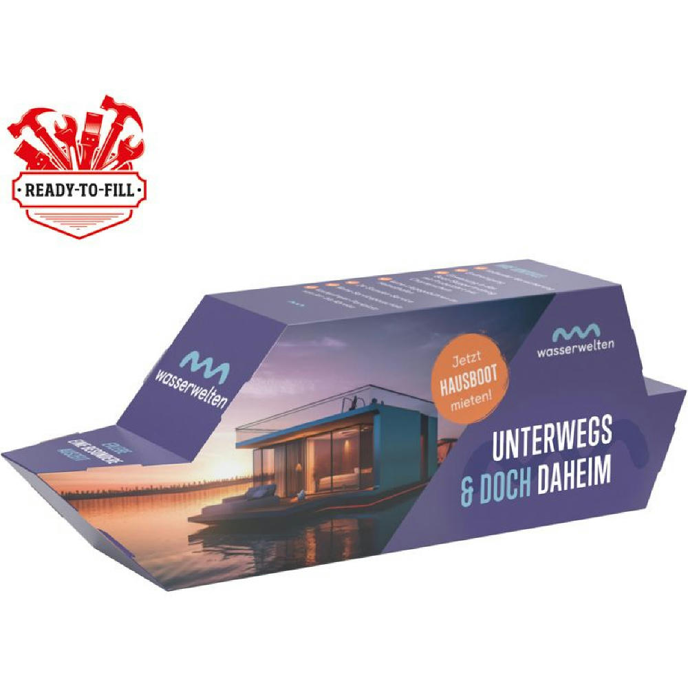 Product image 3D Präsent Schiff Individuelle Befüllung Werbeartikel
