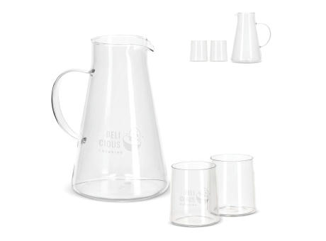 InSideOut Karaffe Elin mit 2 Gläsern  Werbeartikel