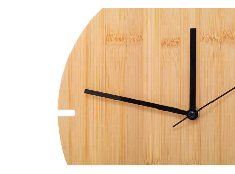 Wanduhr aus Bambus Tokei Werbeartikel