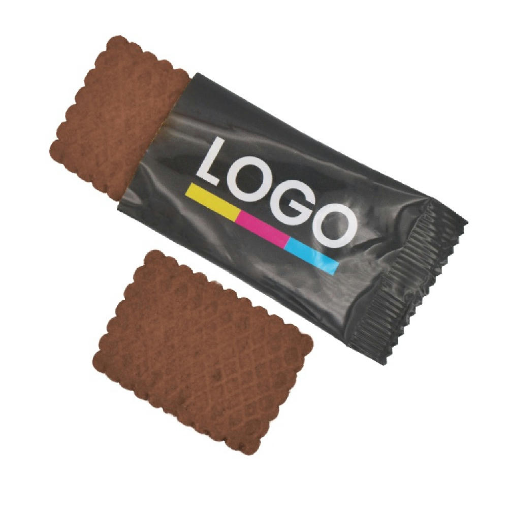Kaffeekeks Schoko in bedruckter Folie Werbeartikel
