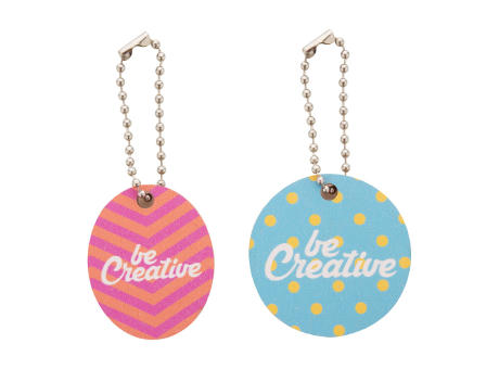 Schlüsselanhänger in Sonderform CreaFob Wood bedrucken