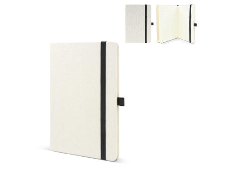 Product image Notizbuch aus recycelter Baumwolle & R-PET A5 Werbeartikel