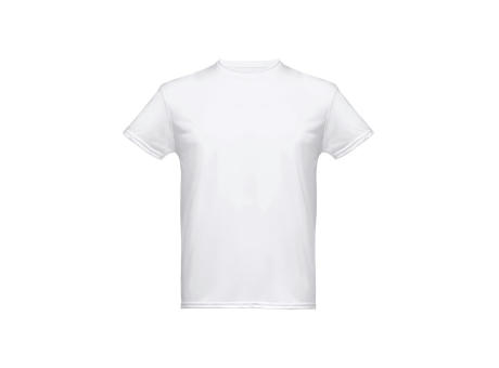 THC NICOSIA WH. Technisches T-Shirt für Männer. Farbe Weiß bedrucken