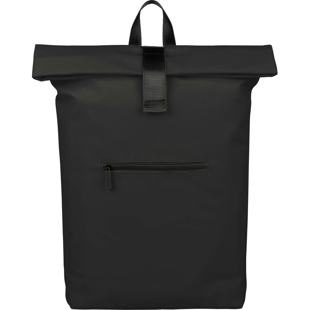 Product image Recycelter PU-Rucksack Naiya Werbeartikel