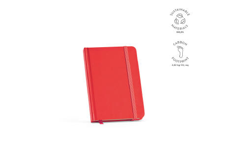 Marquez A6 Notizbuch mit Festeinband. 196 Seiten 70g/m² recy.Papier Werbeartikel