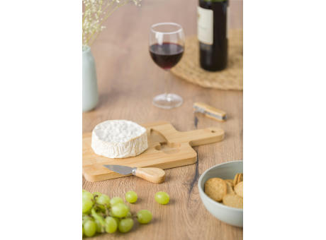 Käsebrett aus Bambus Jelena Werbeartikel