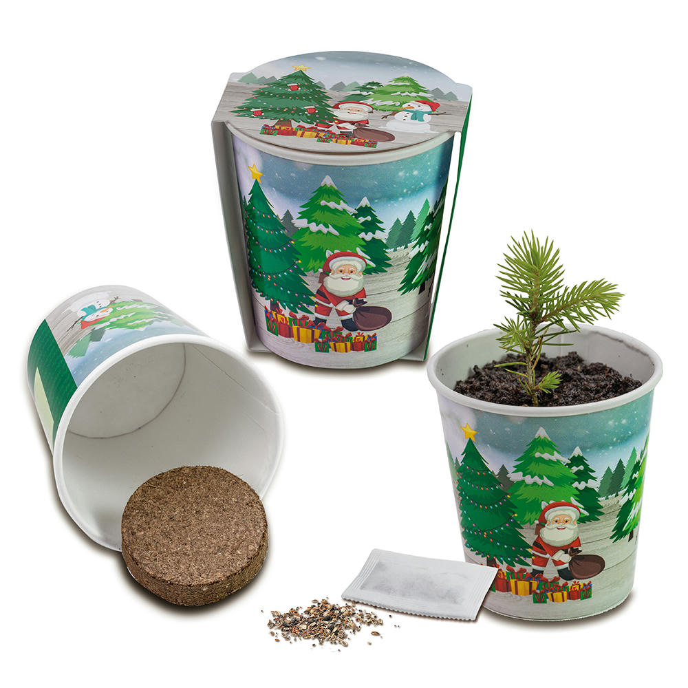 Weihnachtsbaum To-Go - neutral Werbeartikel