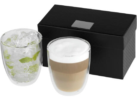 Boda 2er Maxi Glas Set Werbeartikel