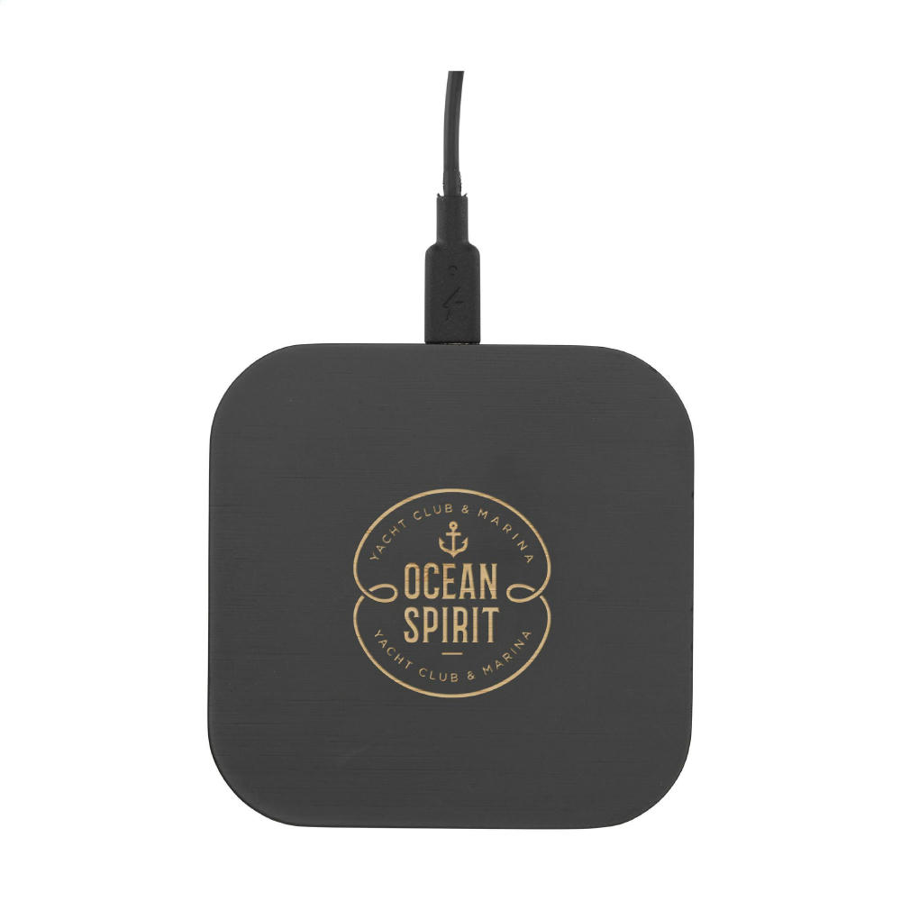 Bamboo Wireless Charger 15W tradloses Ladegerät Werbeartikel
