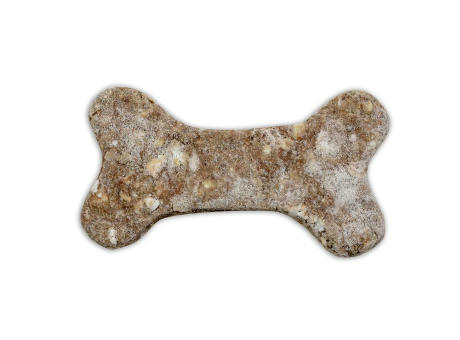 Backförmchen mit Rezeptblock - Knochen Werbeartikel