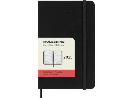 Product image Moleskine Hardcover 12 Monate Tageskalender , Pocket-Format Werbeartikel