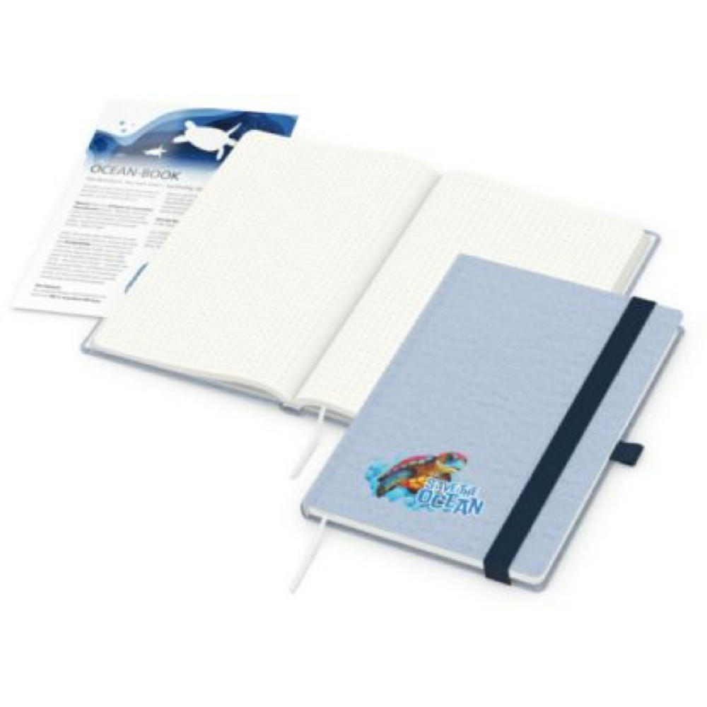 Notizbuch Note-Book EXPRESS Ecken spitz Hardcover matt-farbig Werbeartikel