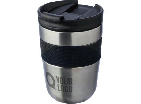 Doppelwandiger Trinkbecher aus Edelstahl 300 ml Keith Werbeartikel